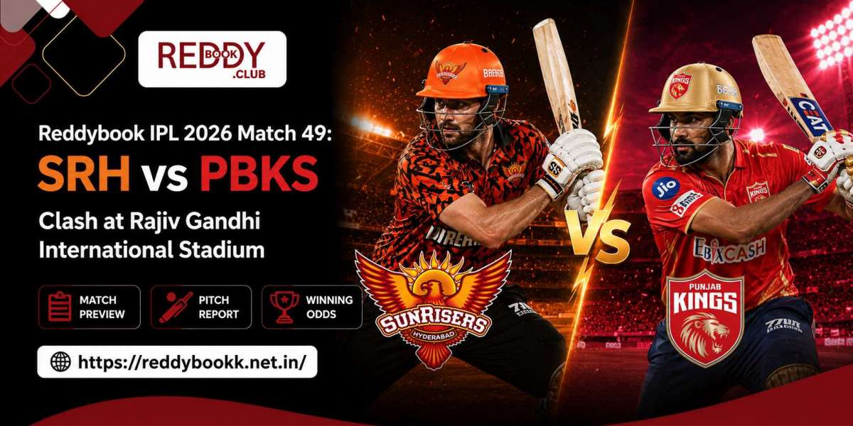 Reddybook IPL 2026 Match 49: SRH vs PBKS Clash at Rajiv Gandhi International Stadium