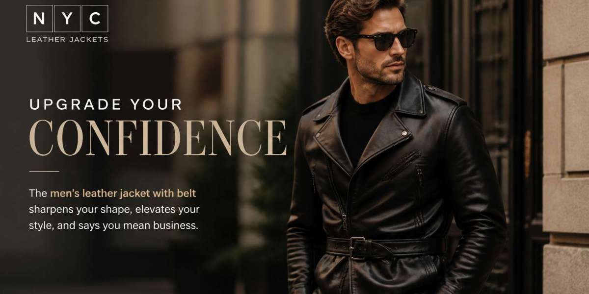 Why Every Man Is Quietly Upgrading to a Mens Leather Jacket with Belt (And What It Says About You)