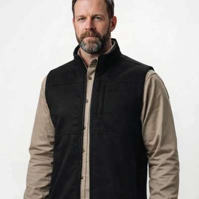 Forge Fr Men's Black Ripstop Vest Profile Picture