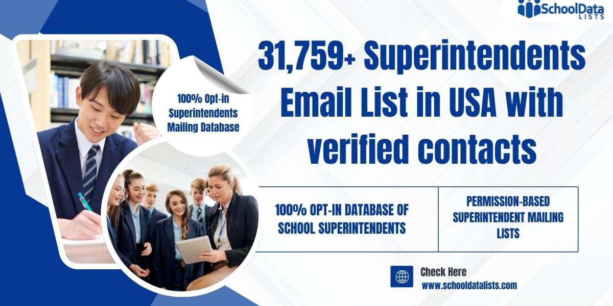 Reach Key Decision-Makers in School Districts with a Superintendents Contact Database