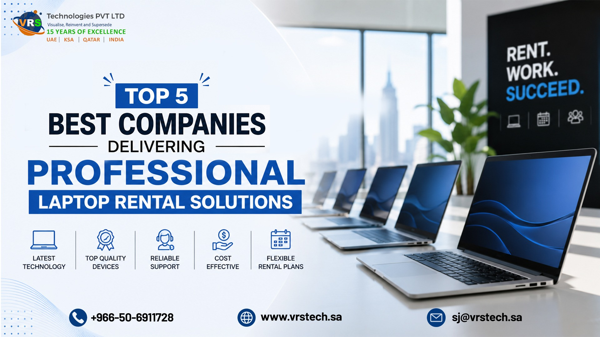 Top 5 Best Companies Delivering Professional Laptop Rental Solutions
