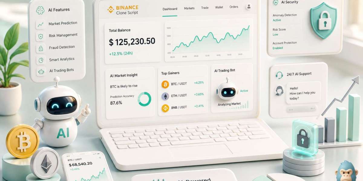 AI-Integrated Binance Clone Script: The Future of Smart Crypto Exchange Platforms