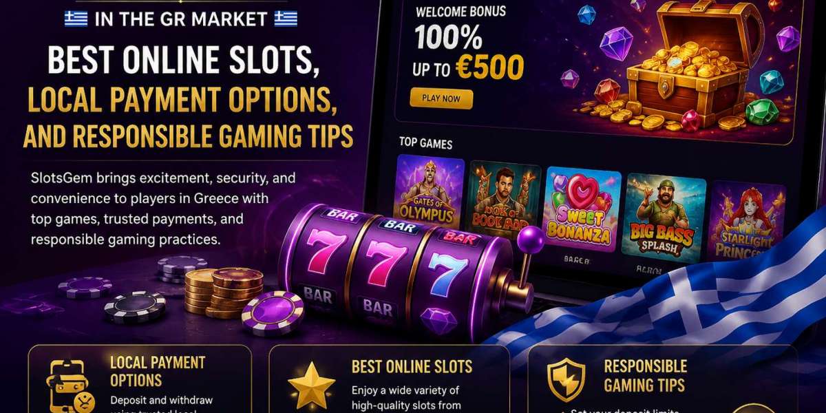 SlotsGem in the GR Market: Top Online Slots, Local Payment Options, and Advice for Responsible Play