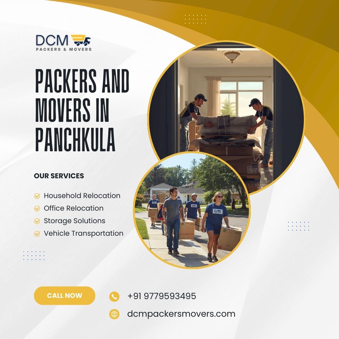 Best Packers and Movers in Panchkula | Call 91 9779593495