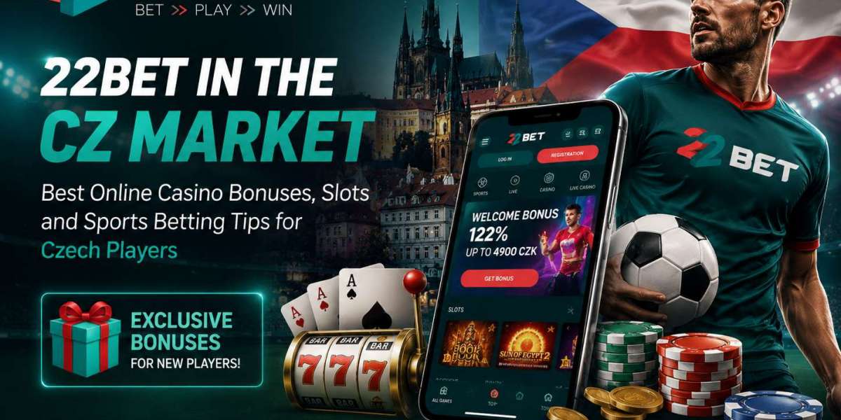 22 Bet for the CZ Market: Top Online Gambling Bonuses, Slots and Sports Betting Strategies for Czech Republic Players