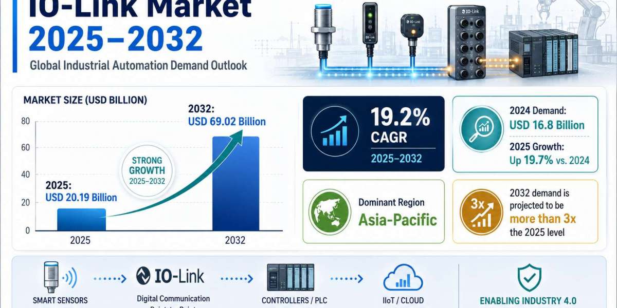 IO-Link Market Growth Analysis Shows USD 69.02 Billion Opportunity by 2032