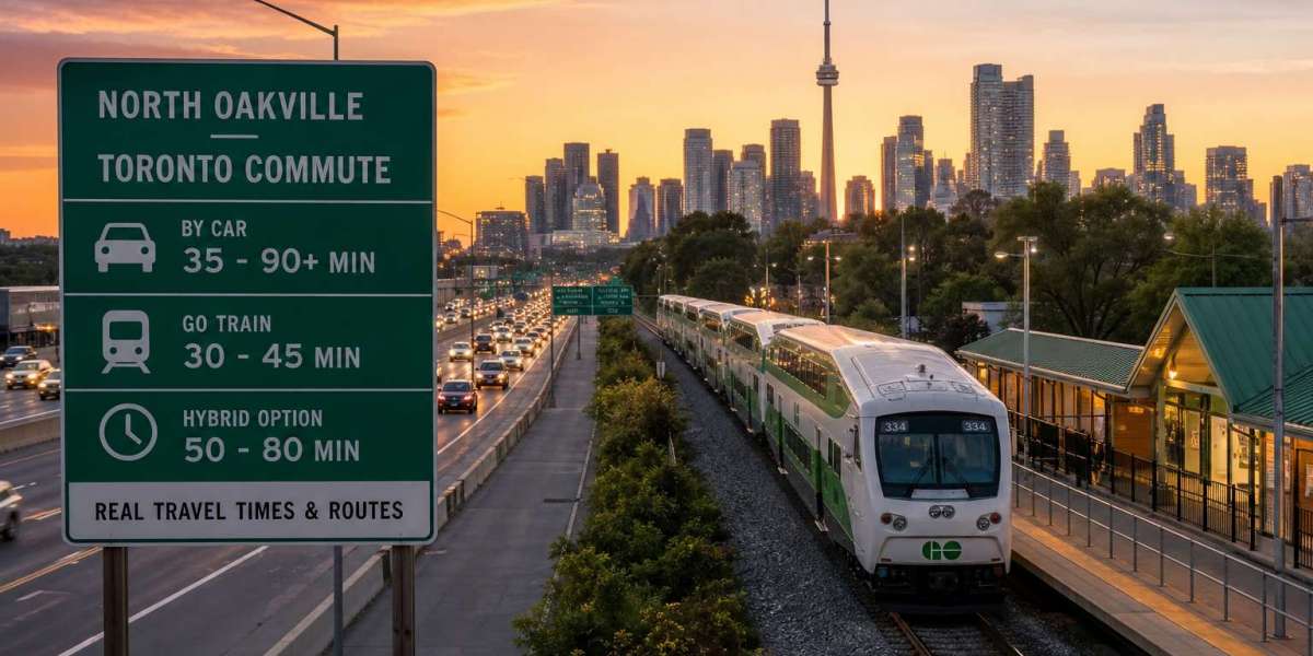 North Oakville to Toronto Commute Times 2026