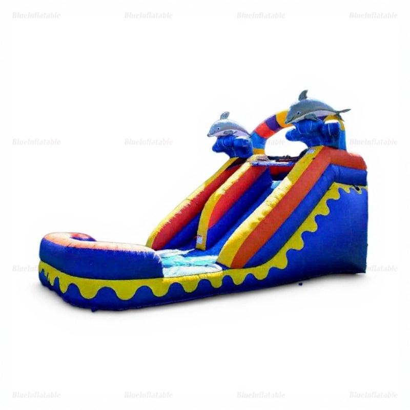 Inflatable Water Slide - www.BlueInflatable.com