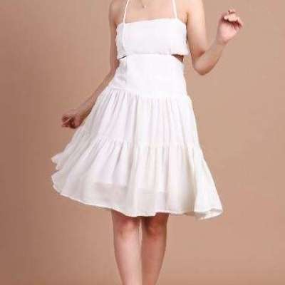 Summer White Blossom Dress Profile Picture