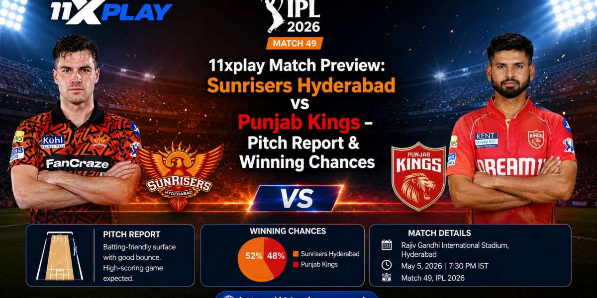 11xplay Match Preview: Sunrisers Hyderabad vs Punjab Kings – Pitch Report & Winning Chances
