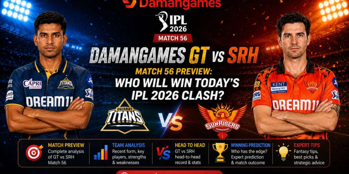Damangames GT vs SRH Match 56 Preview: Who Will Win Today’s IPL 2026 Clash?