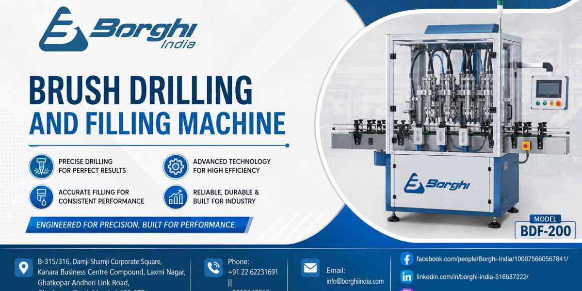 When Should You Choose Brush Drilling And Filling Machine For Production