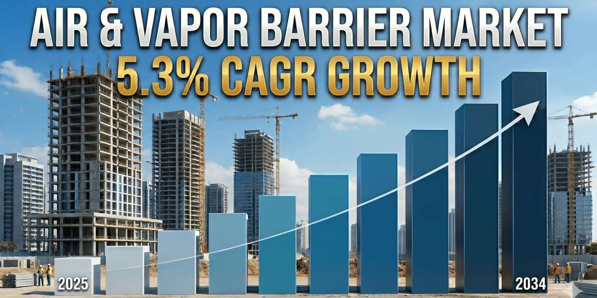 Air and Vapor Barrier Market Growing at 5.3% CAGR 2034