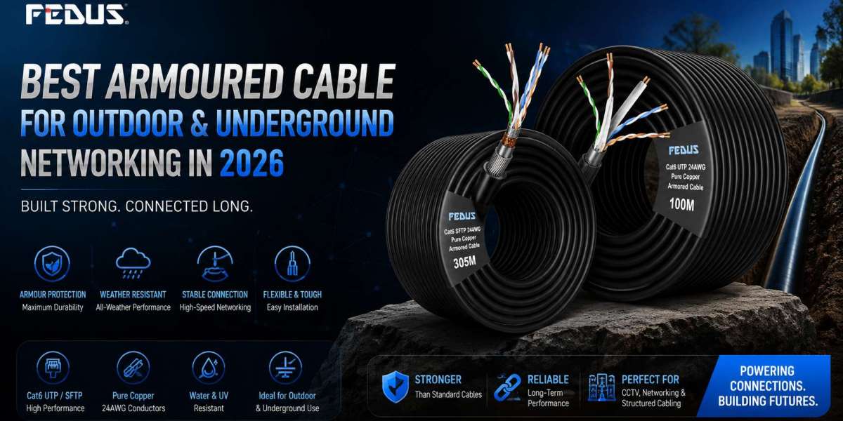 Best Armoured Cable for Outdoor & Underground Networking in 2026