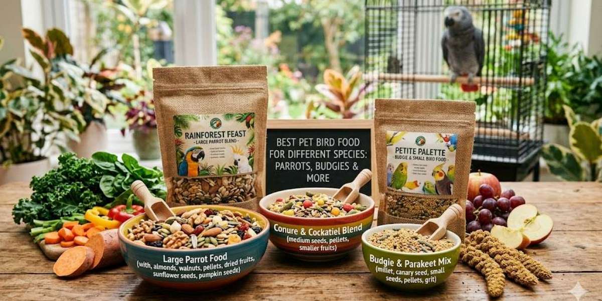 Best Pet Bird Food for Different Species: Parrots, Budgies & More