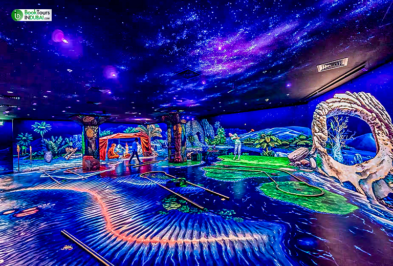 3D Blacklight Minigolf Dubai Tickets | Best Offers