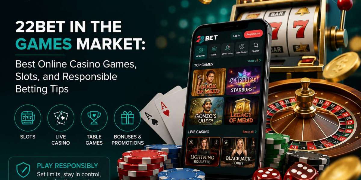 22Bet in the Online Gaming Market: Best Online Games, Slots, and Tips for Responsible Betting