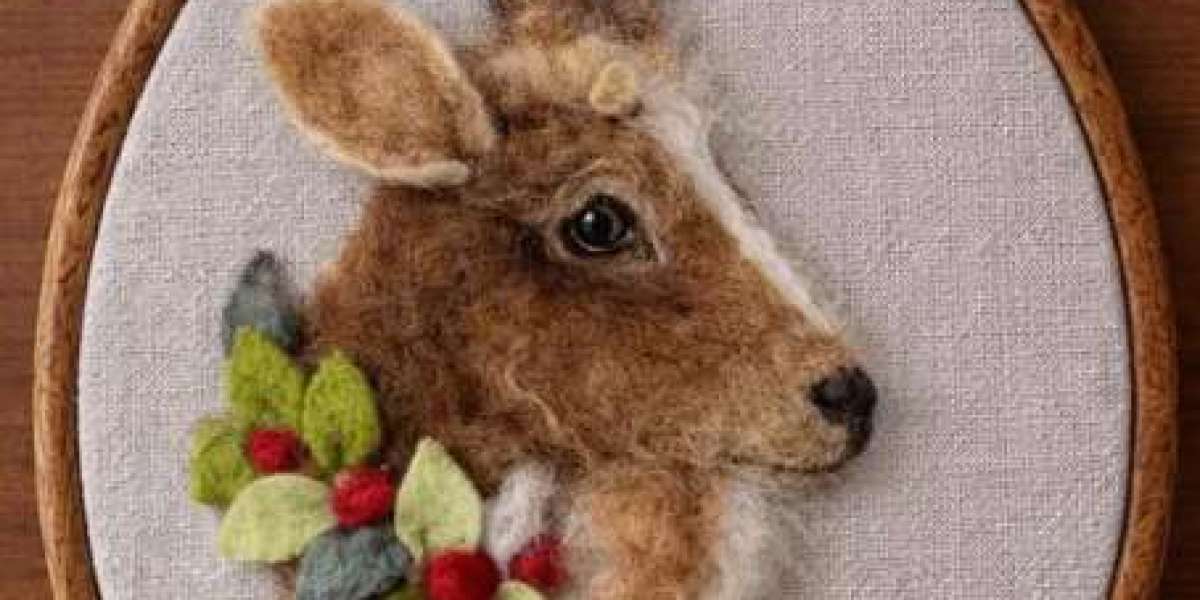 Custom Felt Goat Portraits: Something You Don’t Think About Until It Makes Sense