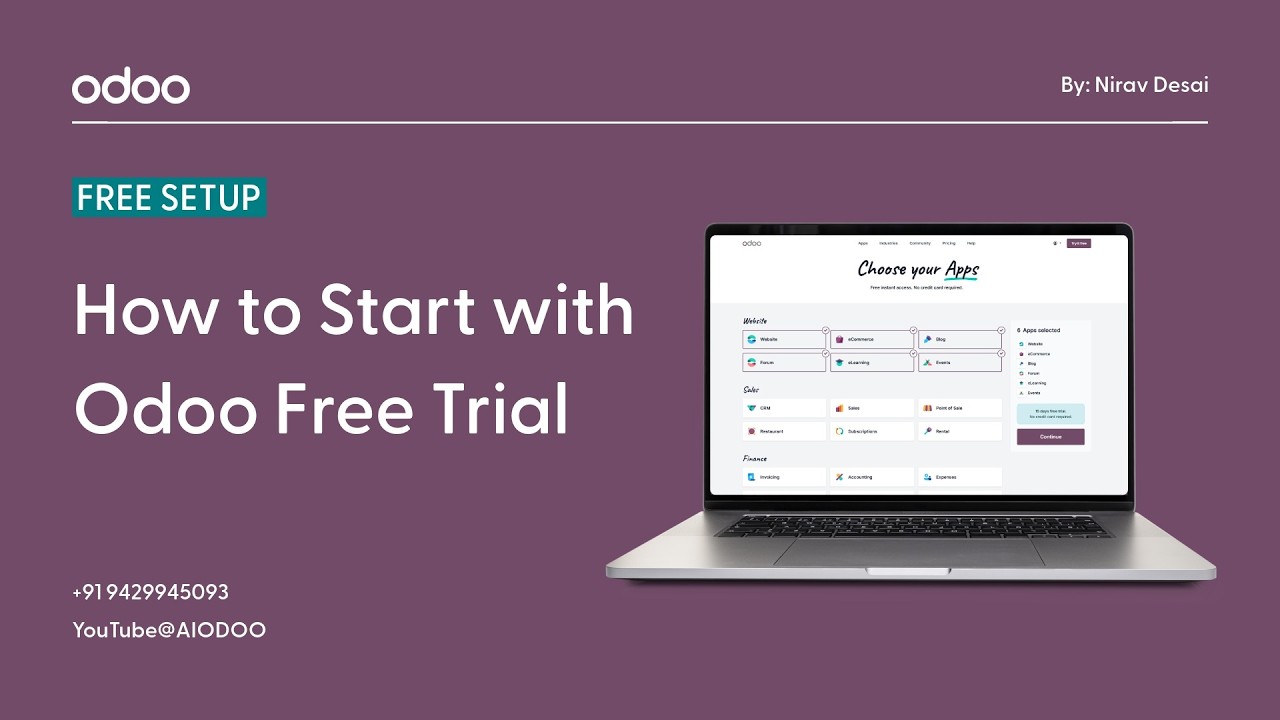 How to Start Your Odoo Free Trial: Step-by-Step Guide