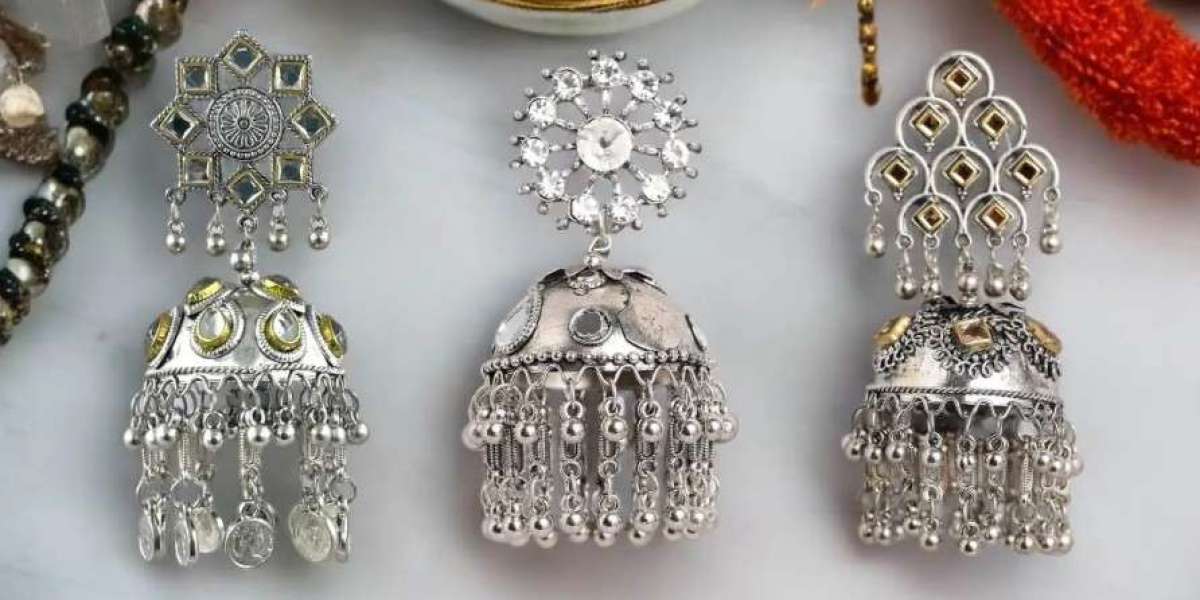 Oxidised Jhumka Earrings: Best Silver, Big & Small Designs for Ethnic & Casual Wear in India