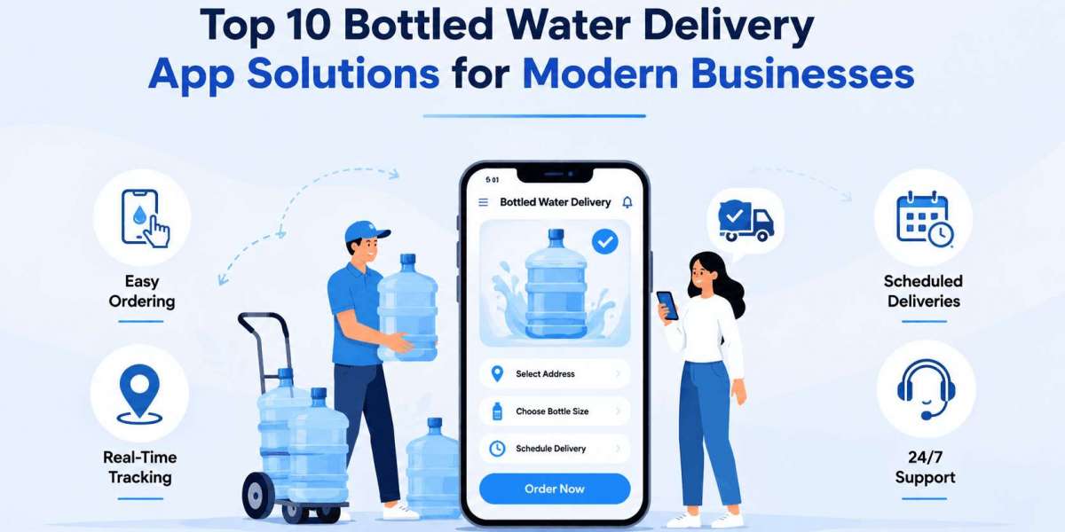 Top 10 Bottled Water Delivery App Solutions for Modern Businesses