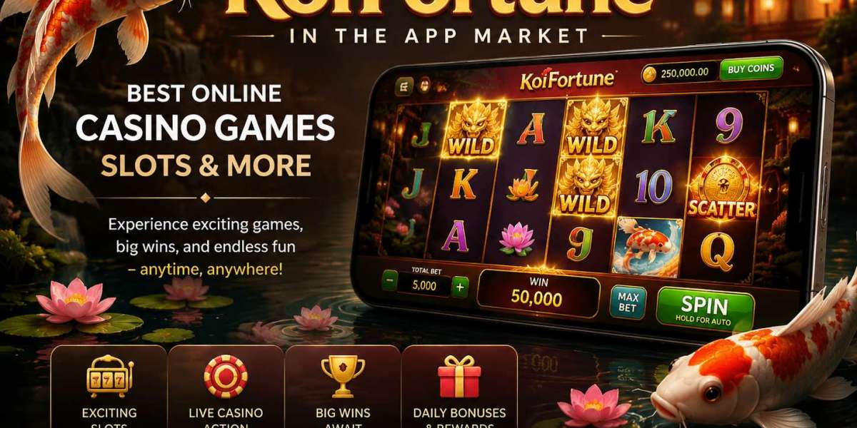 KoiFortune in the mobile app market: The Best Online Casino Games, Slots, and Responsible Betting Advice