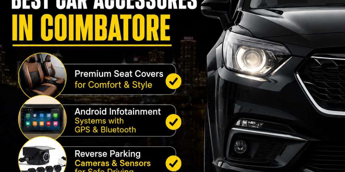 Discover the Latest Best Car Accessories in Coimbatore at i5cardecors