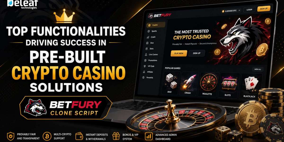 Top Functionalities Driving Success in Pre-Built Crypto Casino Solutions