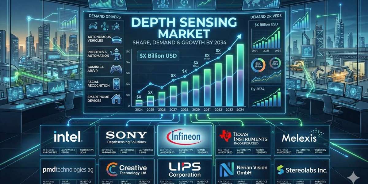 Depth Sensing Market Growth in the US Boosted by Automotive ADAS and Industrial Automation