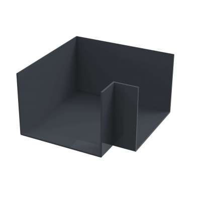 Aluminium Box Gutter – 90° Internal Corner Profile Picture