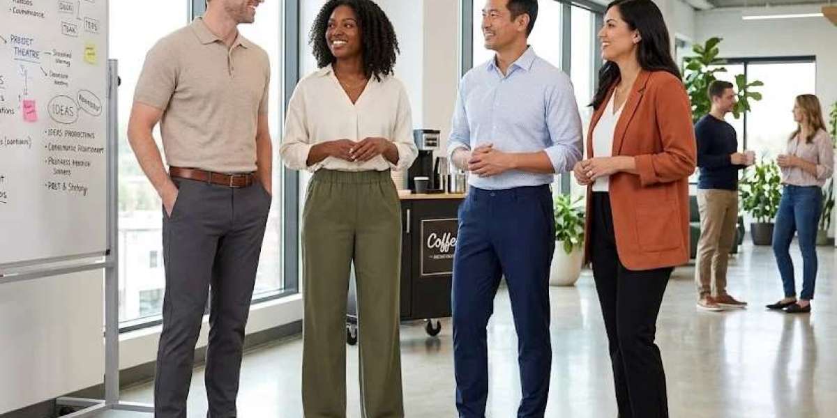 Why Comfort-Driven Business Casual Pants Are Becoming a Global Workwear Standard