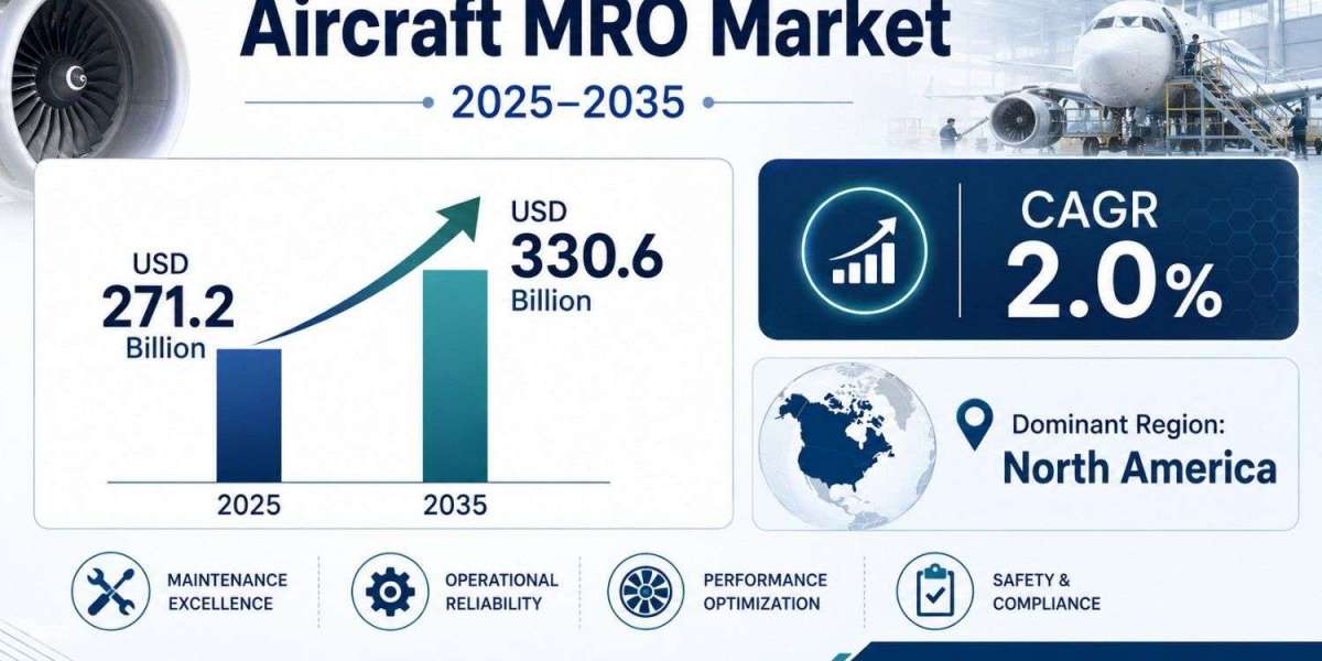 Aircraft MRO Market Growth to Reach USD 330.6 Billion by 2035 as Aviation Maintenance Demand Strengthens