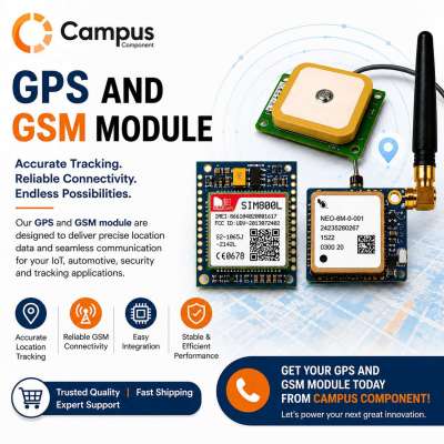 Best GPS and GSM Module for Smart Tracking | Campus Component Profile Picture