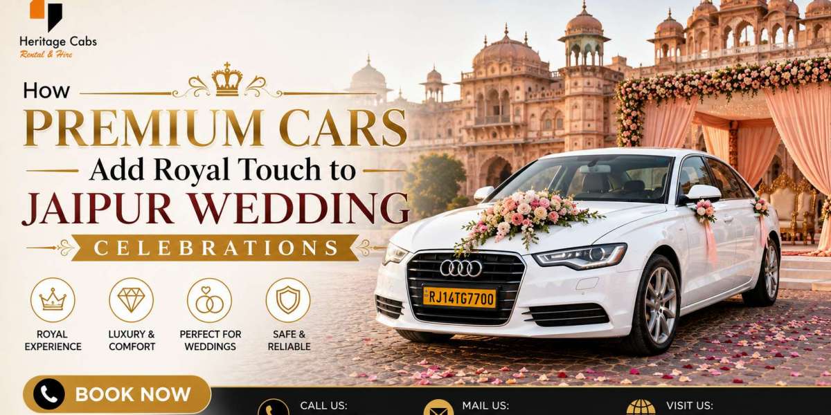 Luxury Bridal Car Hire Jaipur – Arrive in Style with Heritage Cabs Service