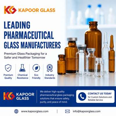 Leading Pharmaceutical Glass Manufacturers for Safe Packaging | Kapoor Glass Profile Picture