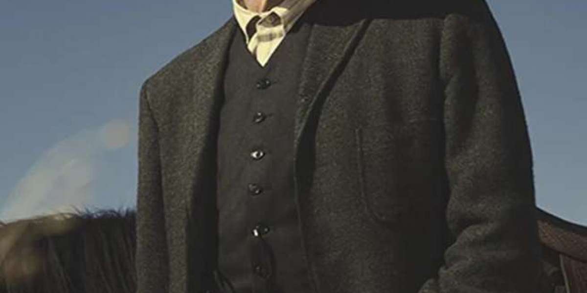 Harrison Ford Gray Wool Blazer: A Timeless Fashion Statement