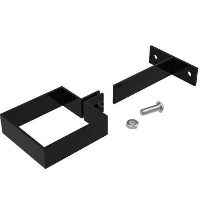 Aluminium Box Downpipe – Pipe Clip Profile Picture