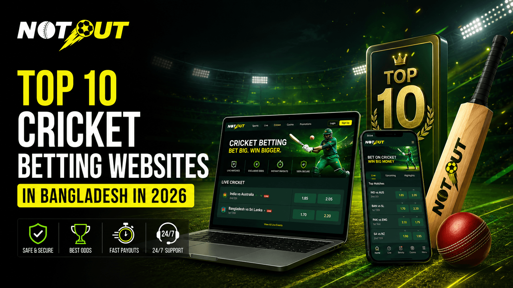Top 10 Cricket Betting Websites in Bangladesh (2026)