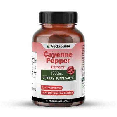 Cayenne Pepper Capsules 500mg | Vedapulse Profile Picture