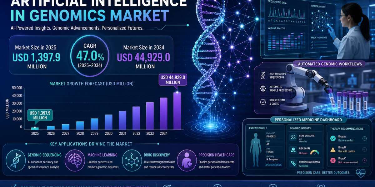 Artificial Intelligence in Genomics Market Size and Share