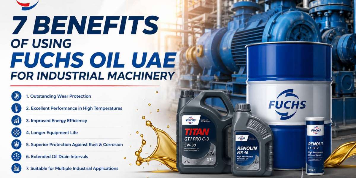 7 Benefits of Using Fuchs Oil UAE for Industrial Machinery