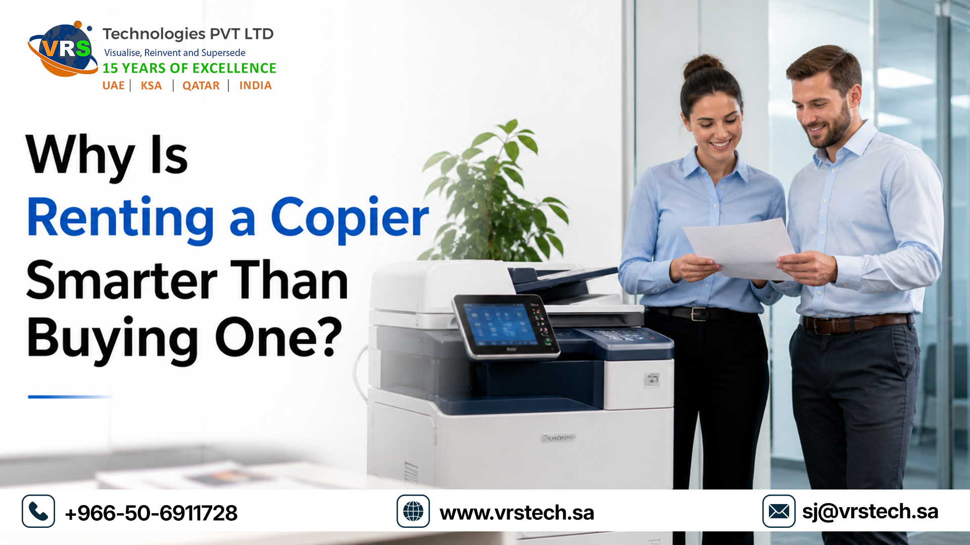 Why Is Renting a Copier Smarter Than Buying One?