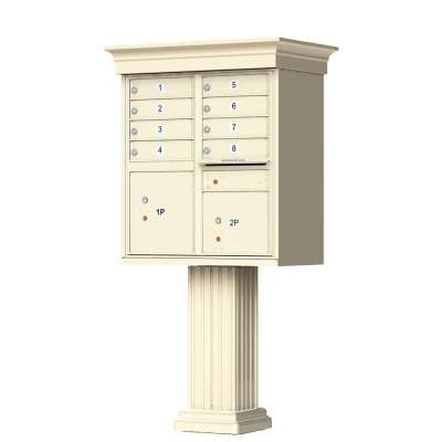 Decorative Top and Pedestal Cover – Florence Vogue™ – USPS Approved – Sandstone Profile Picture