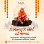 hanuman idol at home