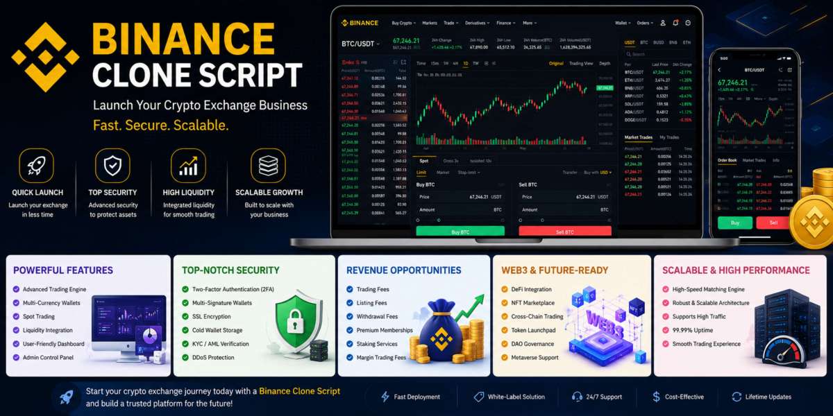 How Binance Clone Scripts Are Accelerating the Launch of Next-Generation Crypto Exchanges