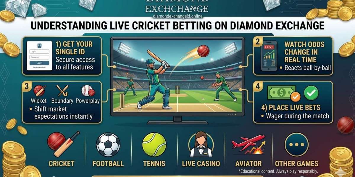 How Does Diamond Exchange Live Cricket Betting Work?