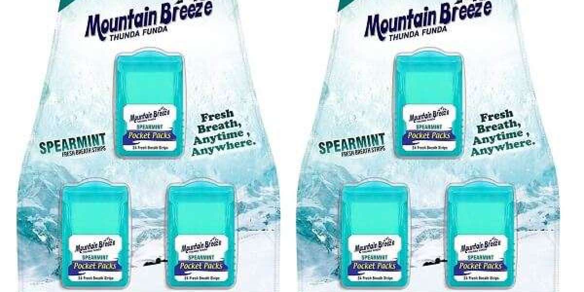 Mountain Breeze Breath Strips – Refresh Your Day with Confidence
