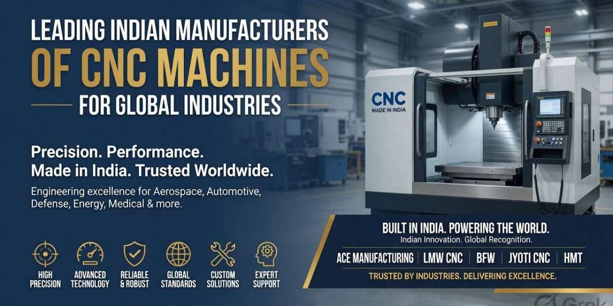Leading Indian Manufacturers of CNC Machines for Global Industries