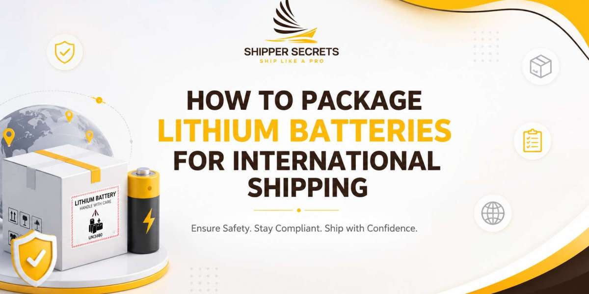 How to Package Lithium Batteries for International Shipping