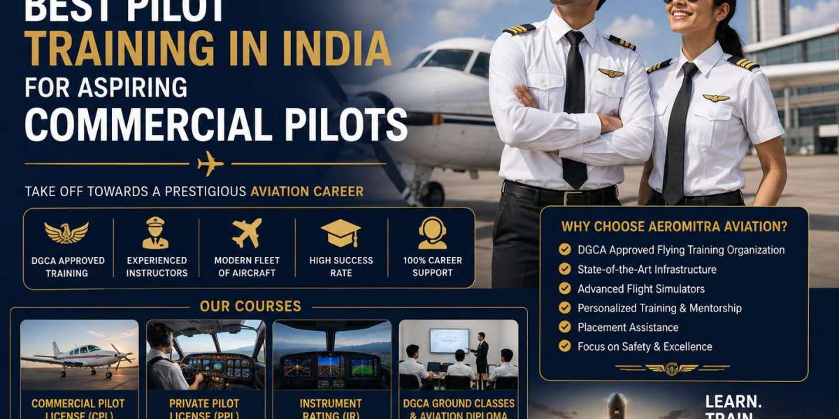 Best Pilot Training in India for Aspiring Commercial Pilots